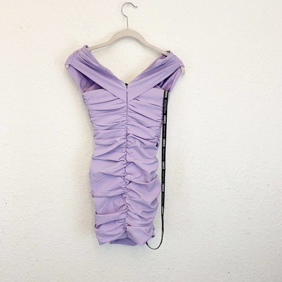 NWT Heiress Beverly Hills Lilac/Lavender Corset Dress - Picture 4 of 8